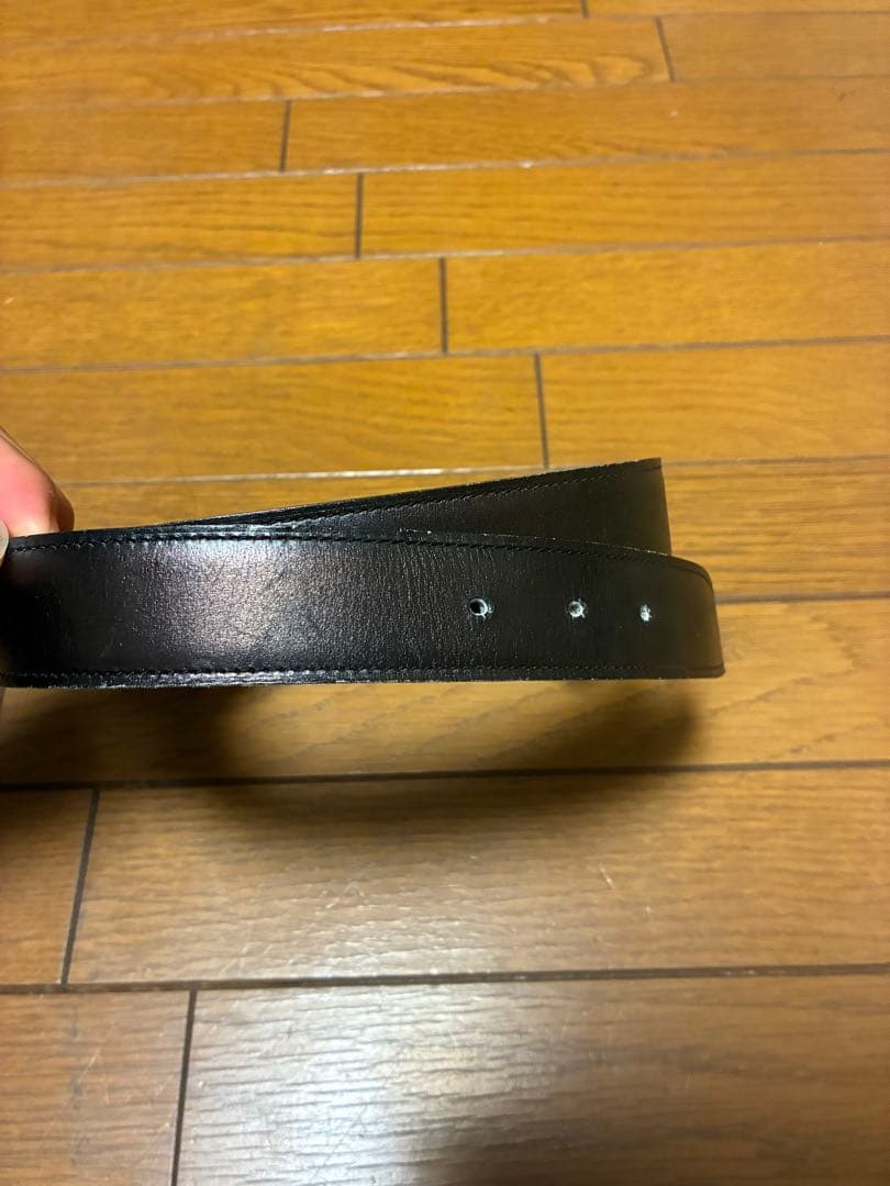 Ｒ*Ｅ様 リバーシブルレザーベルト H型バックル