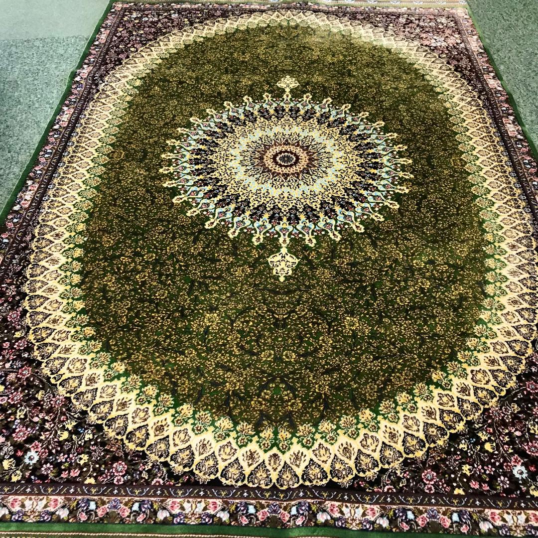 一番人気のペルシャシルクラグ/size:80x120cm…. .fid2.4