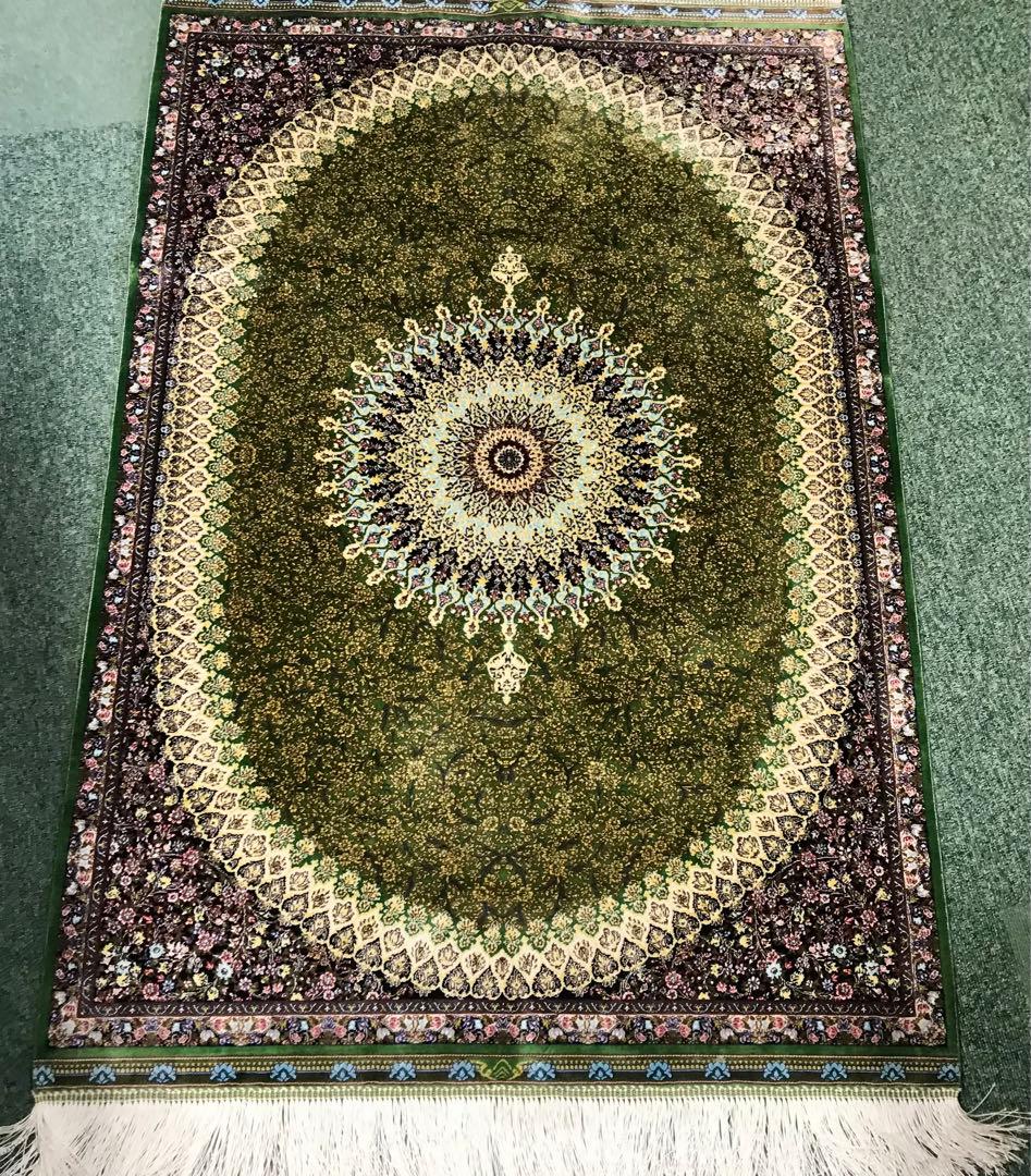 一番人気のペルシャシルクラグ/size:80x120cm…. .fid2.4