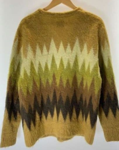 Needles Mohair Cardigan Zigzag モヘアニット