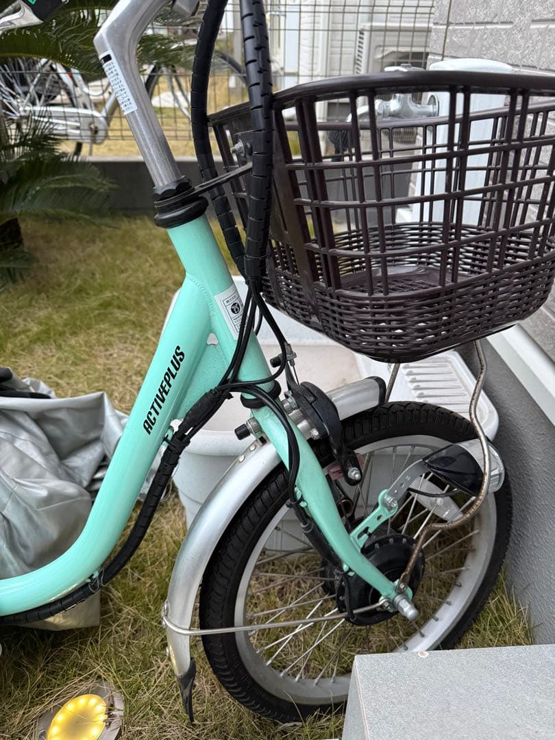 【大人・老人用】 三輪電動自転車ミムゴ グリーン アクティブプラス