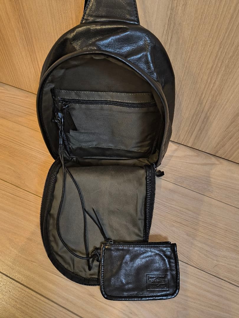 PORTER(ポーター) フランク馬革 スリングショルダーバッグ