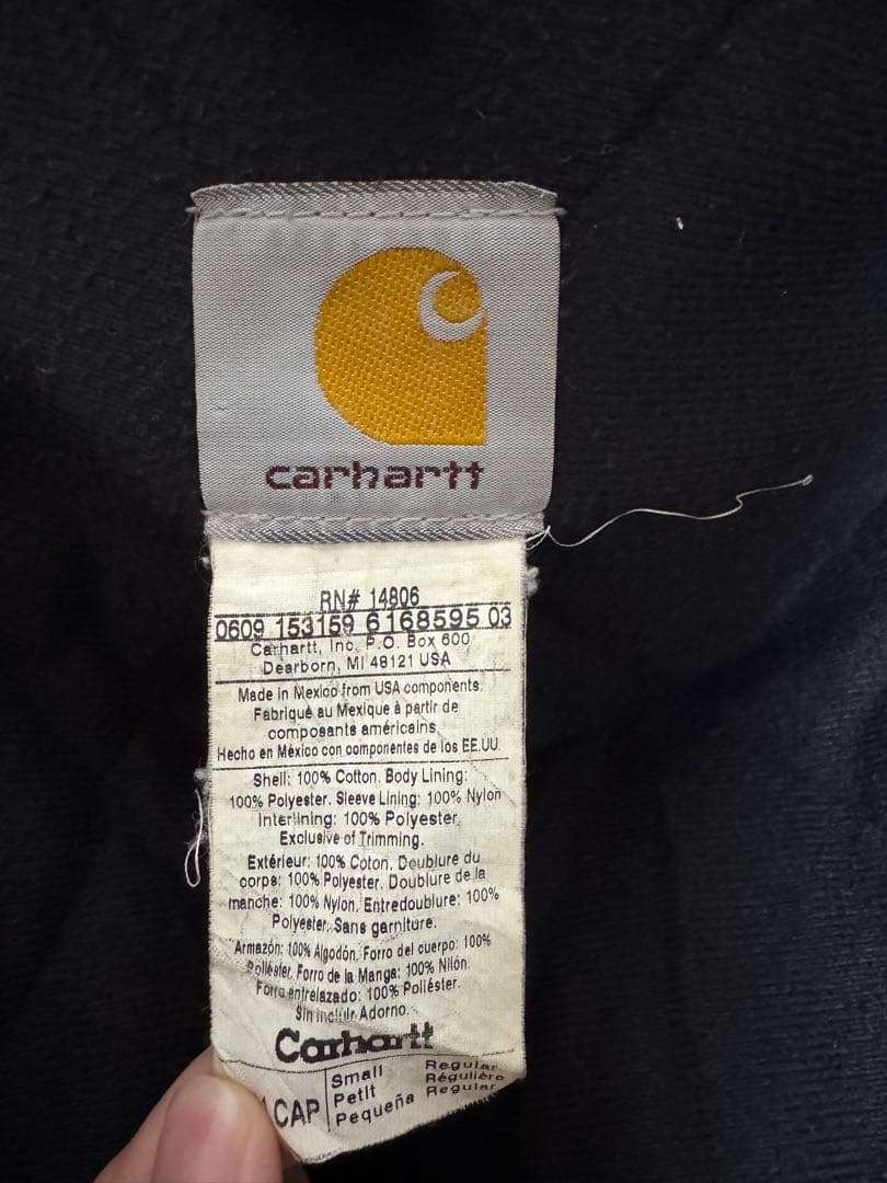 Carhartt カーハート アクティブジャケット リアルツリー J221CAP