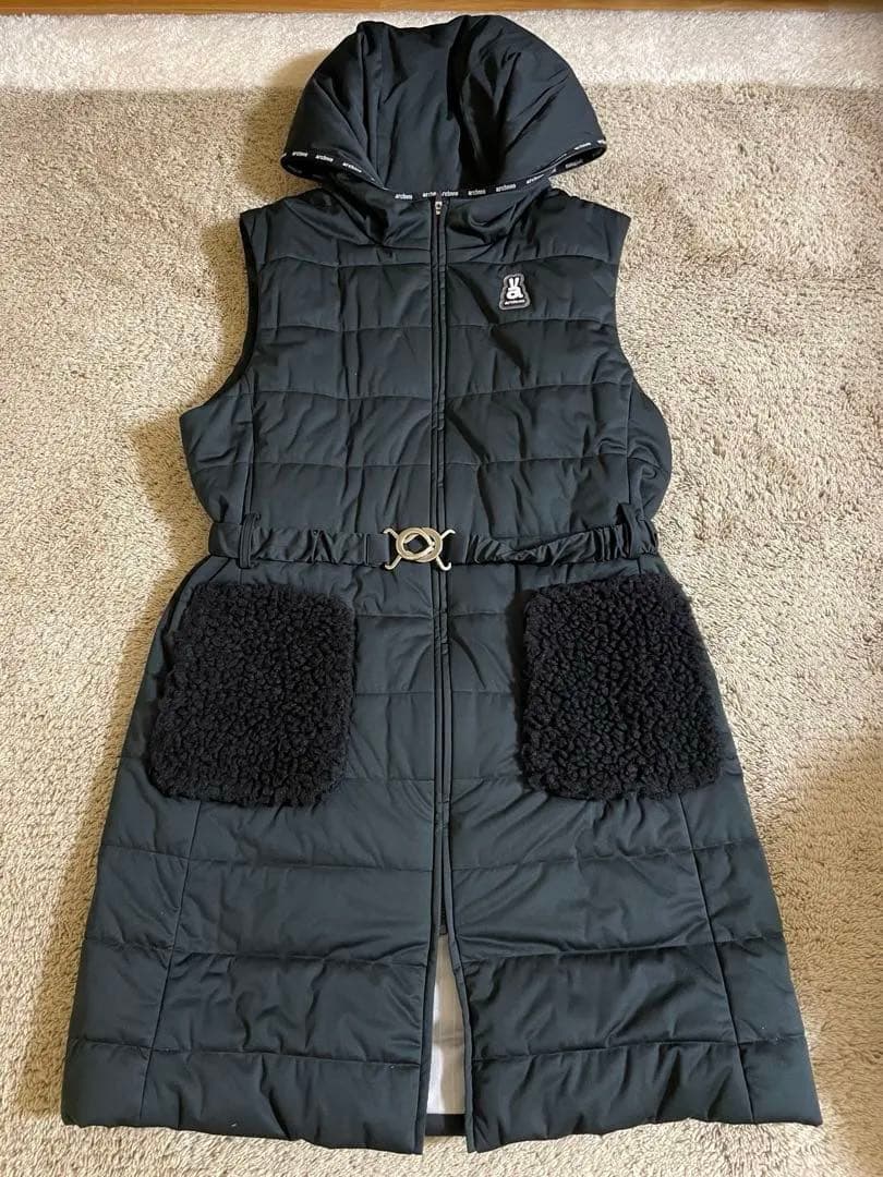 archivio ベスト ジレ 「LADIES」中綿ロングベスト