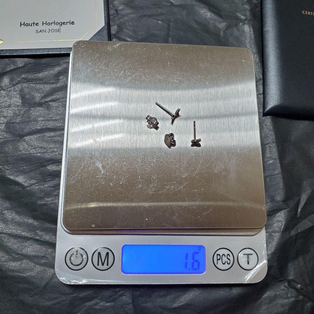 GRAFF パヴェバタフライプティスタッドピアス(両耳用)