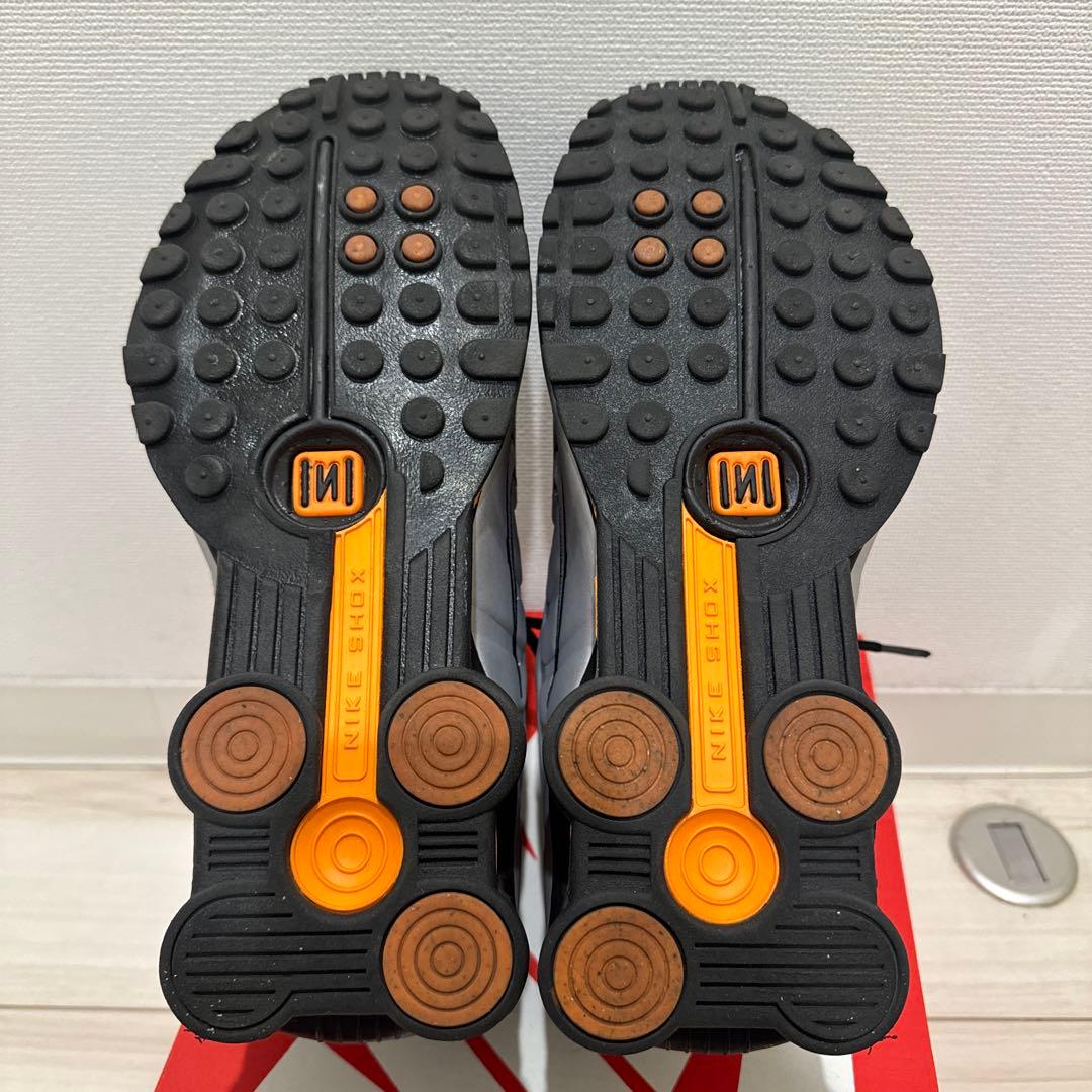 ゆうきNIKE SHOX R4 BRIGHT MANDARIN 27.0