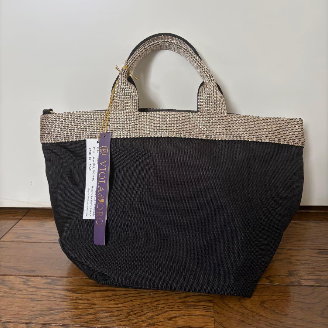新品　VIOLAd'ORO ジーノ 2WAY ナイロントート V-2037