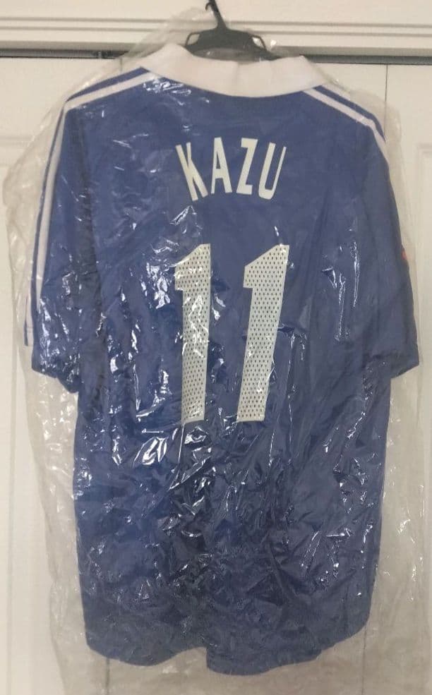 【貴重】ジーコジャパンドリームチーム　ユニホーム KAZUカズ 11番