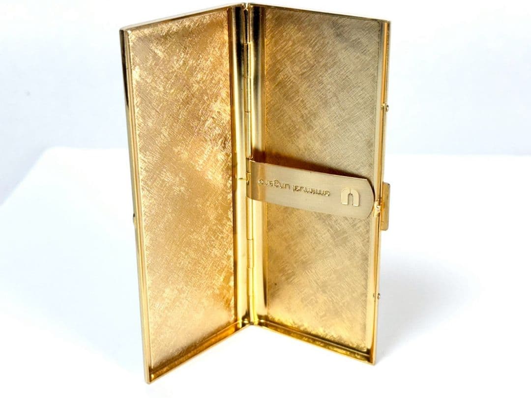 希少品Emanuel Ungaro タバコケース ゴールド 定価32250円