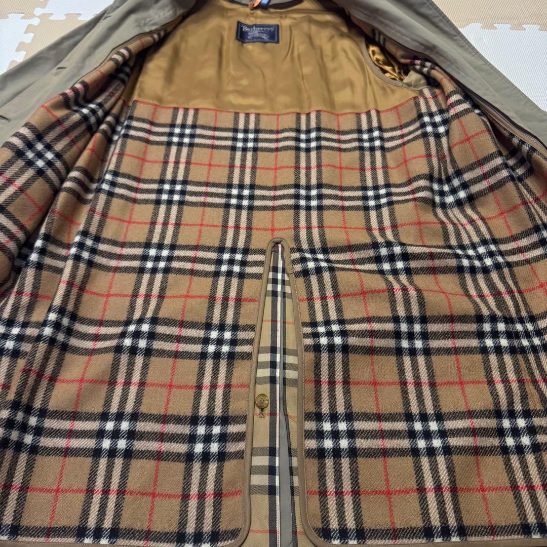 【美品】BURBERRYカーキ トレンチコート ウールライナー 希少ヴィンテージ