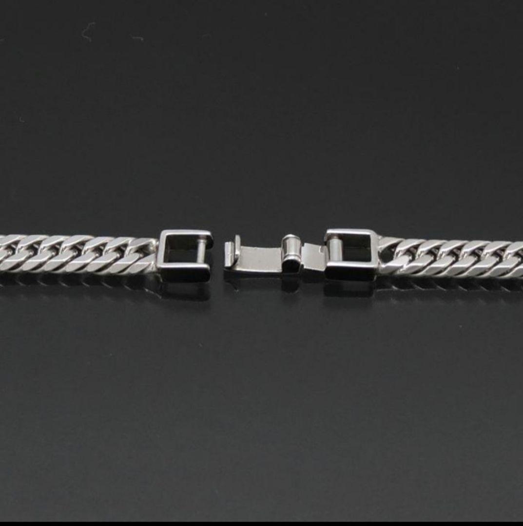 [1/25まで出品]SV925　喜平　6面W　60cm　新品・未使用品