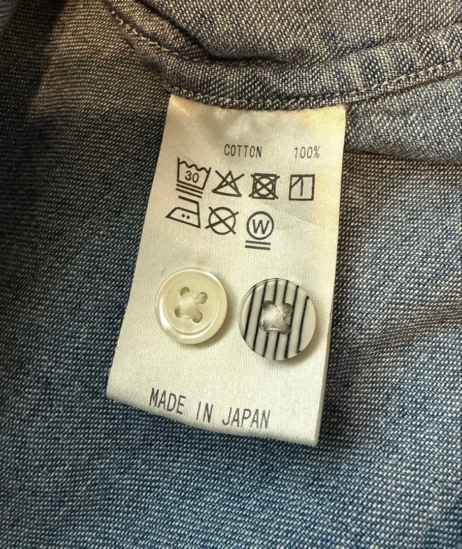 s.f.c（striper for creative）　デニムシャツ