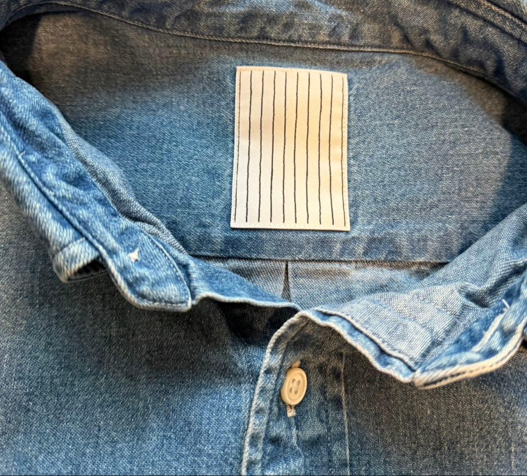 s.f.c（striper for creative）　デニムシャツ