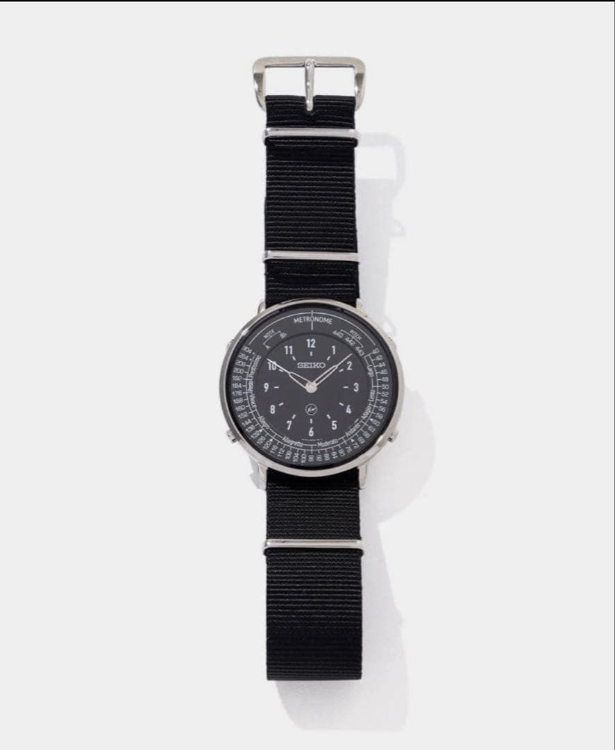 黒 SEIKO Metronome Watch Fragment Edition