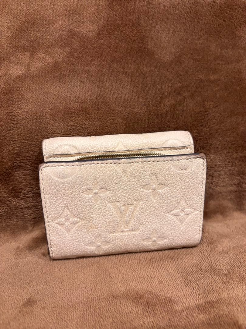 【Louis Vuitton】三つ折り財布 ホワイト