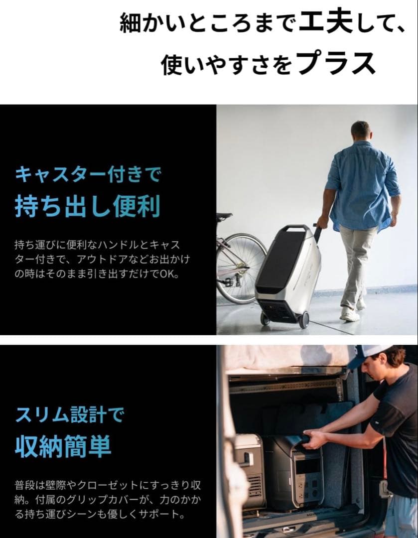 [新品・未開封] EcoFlow DELTA Pro3 エコフロ デルタ プロ3