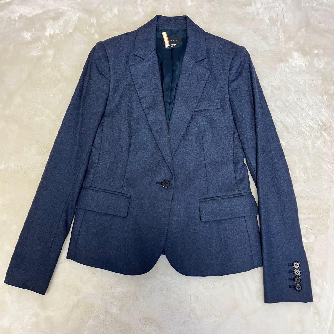 【美品✨】theory セオリー パンツスーツ S ビジネス フォーマル　秋冬