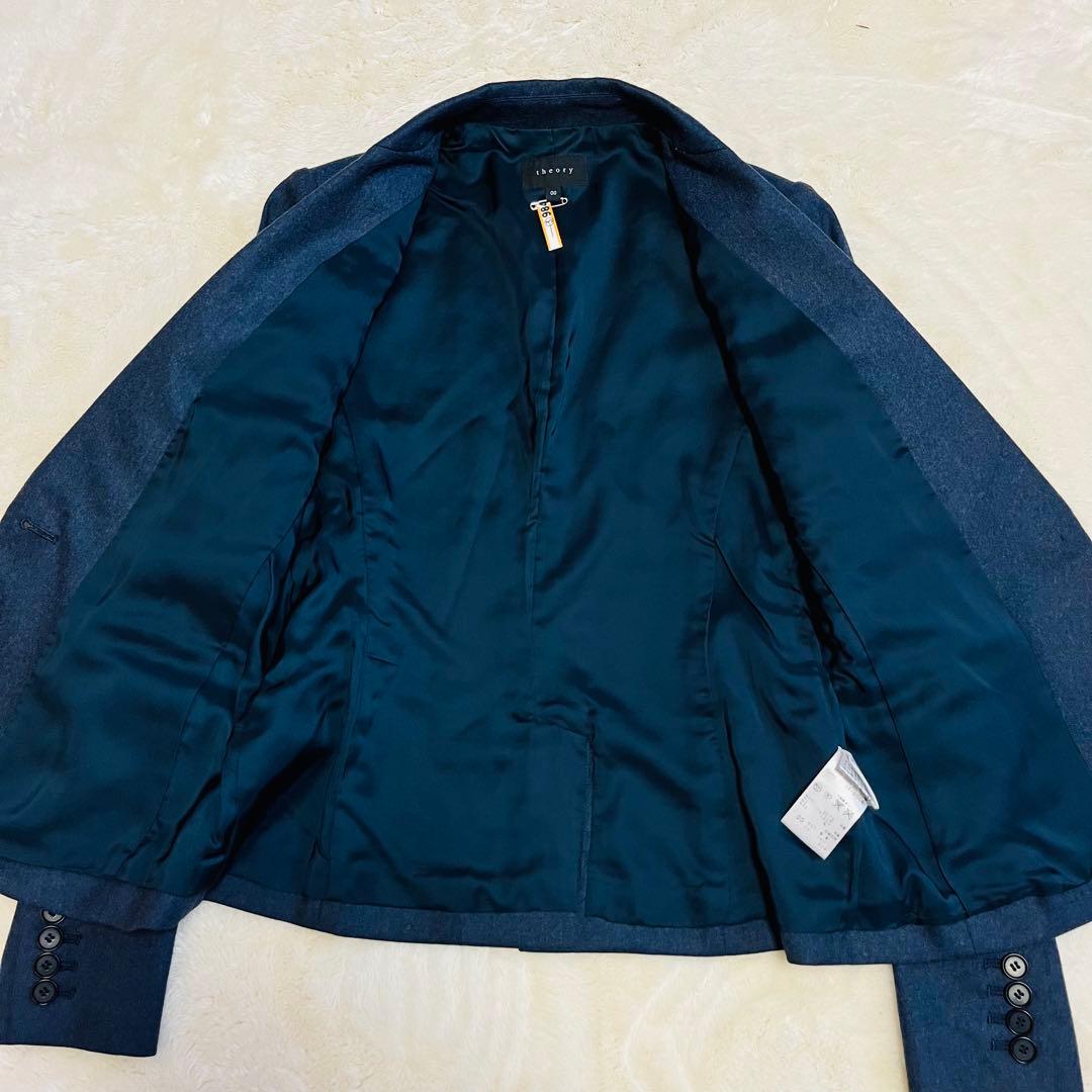 【美品✨】theory セオリー パンツスーツ S ビジネス フォーマル　秋冬