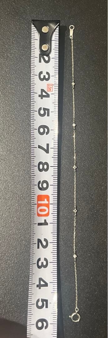 ete PT850 ダイヤモンド ステーション ブレスレット プラチナ