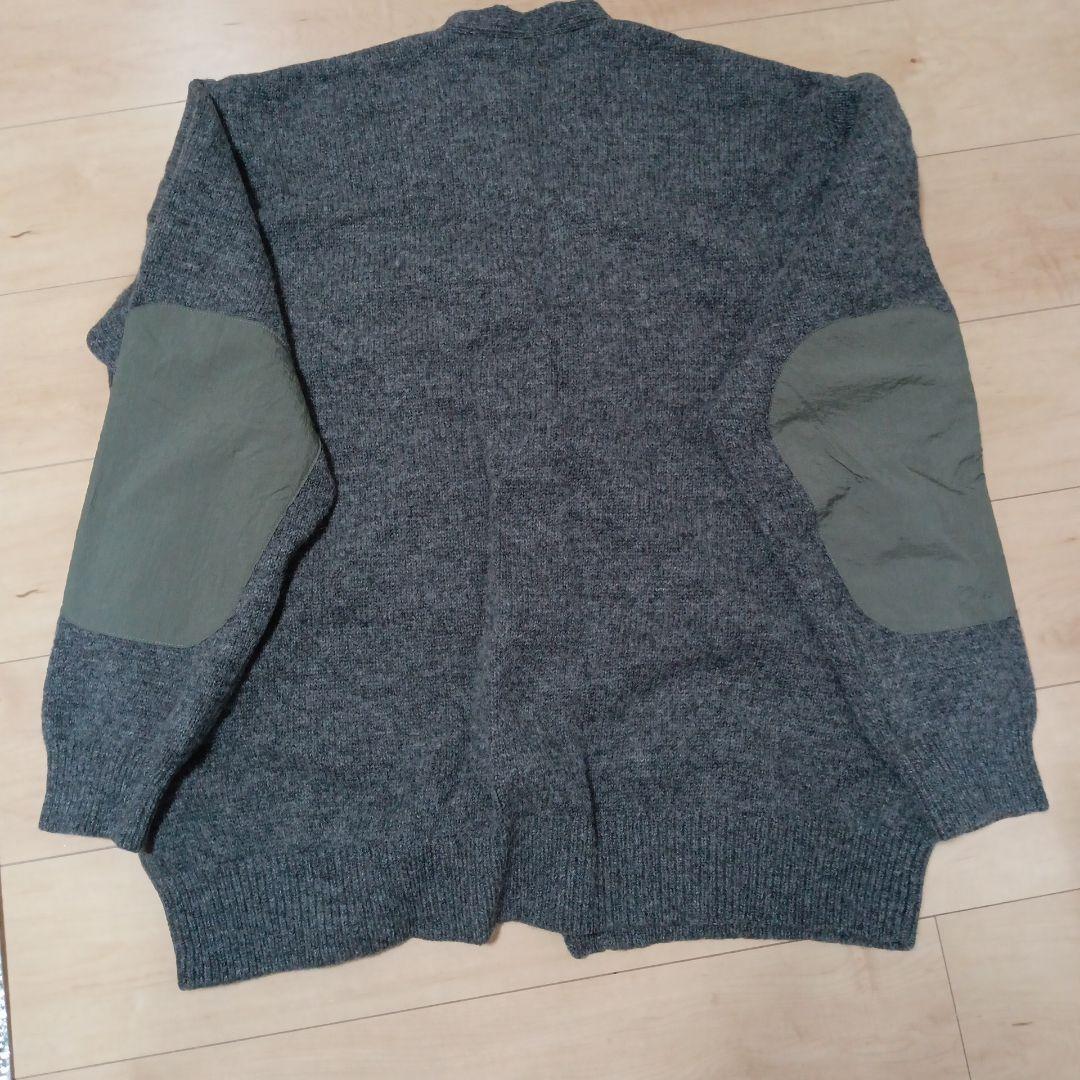 トップス and wander Shetland wool cardigan 2XL