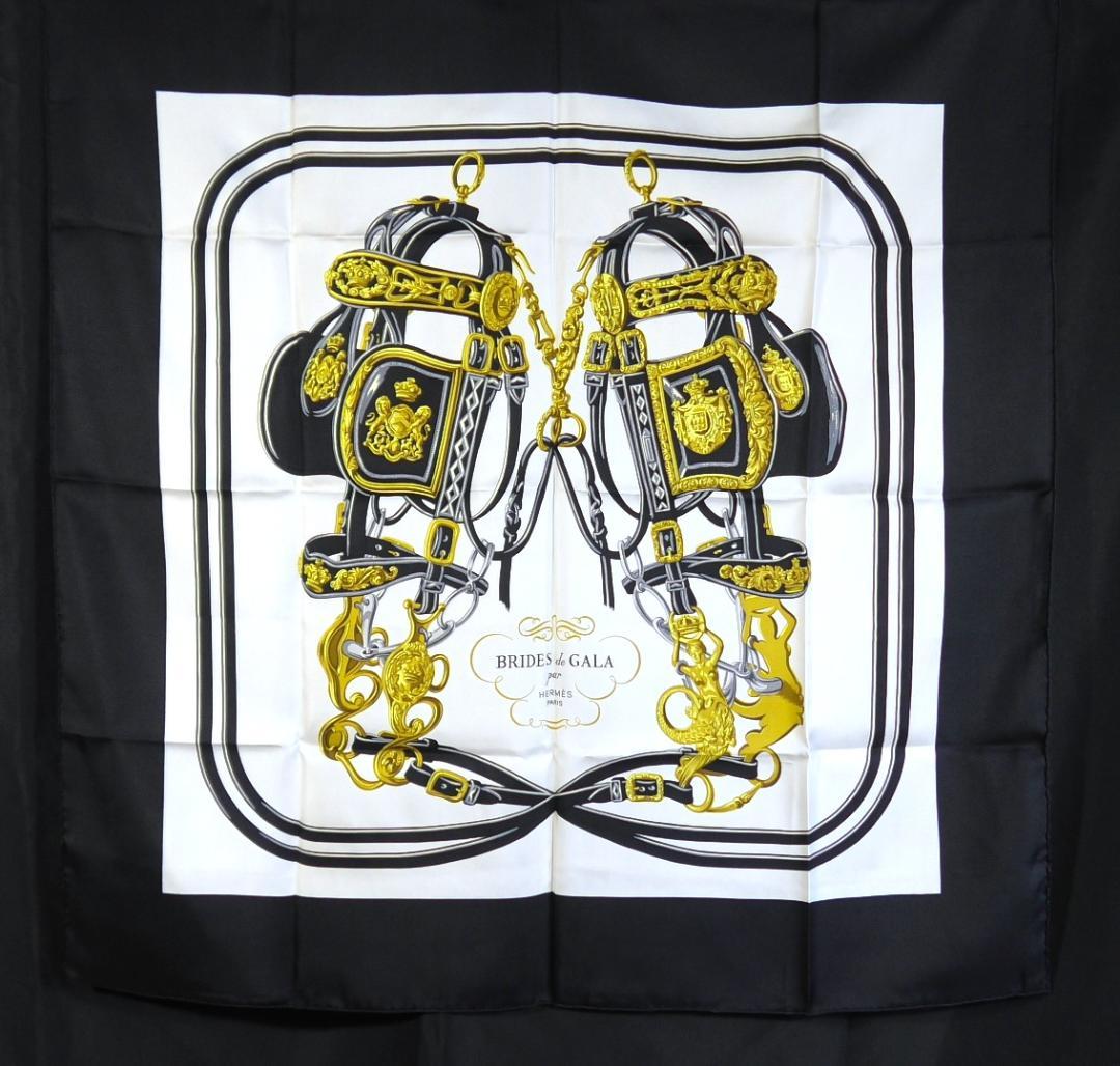 新品未使用品　HERMES エルメス　大判スカーフ　カレ90　 D533