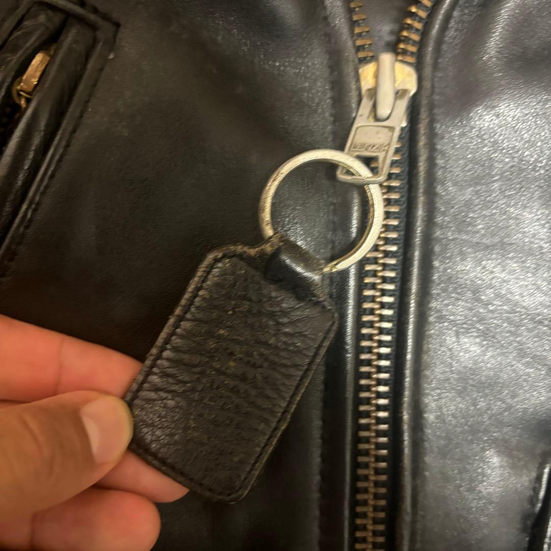 usa製　vanson ボア ダブル　レザー ライダース