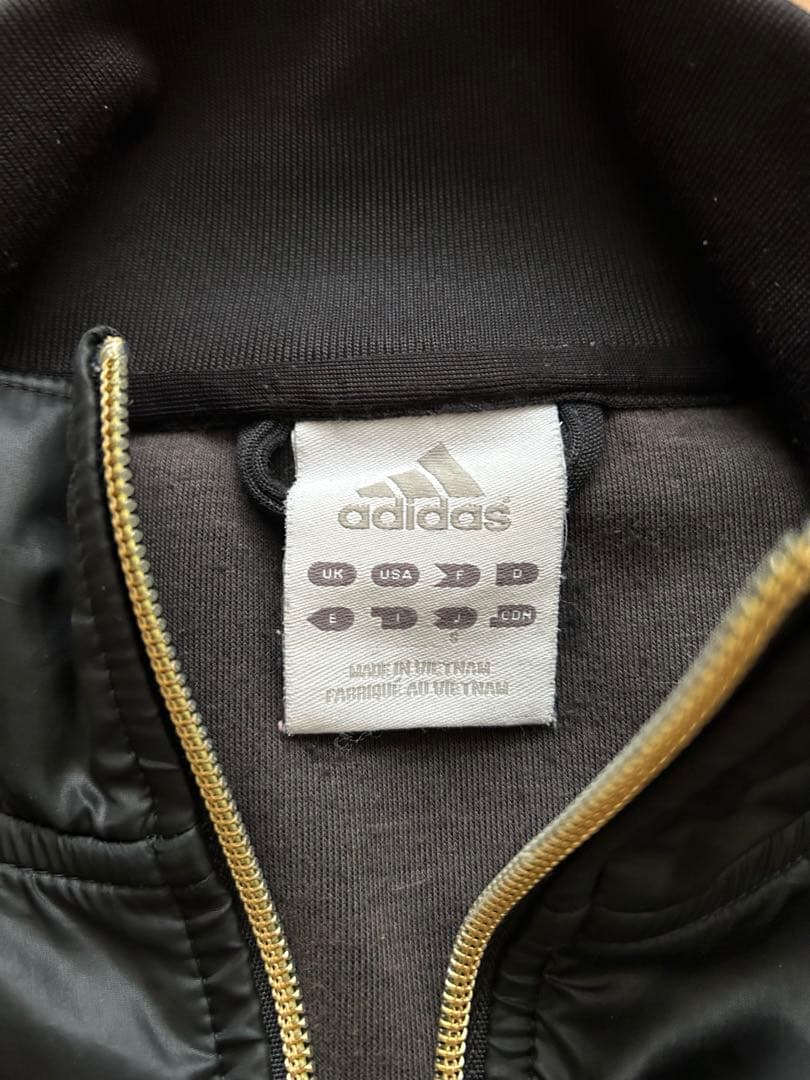 【希少】adidas ドイツ代表 刺繍ロゴ トラックジャケット ジャージ
