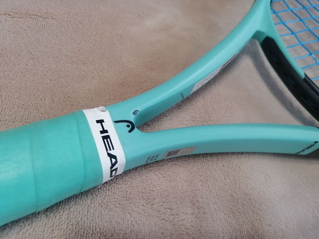 HEAD テニスラケット ターコイズ ケース付 BOOM MP600