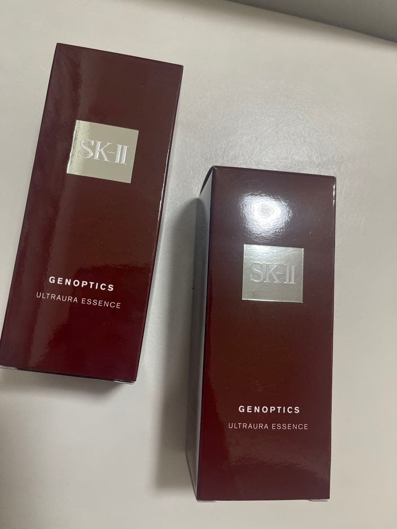 【新品未使用】SK-II ジェノプティクスウルトオーラエッセンス75ml*2