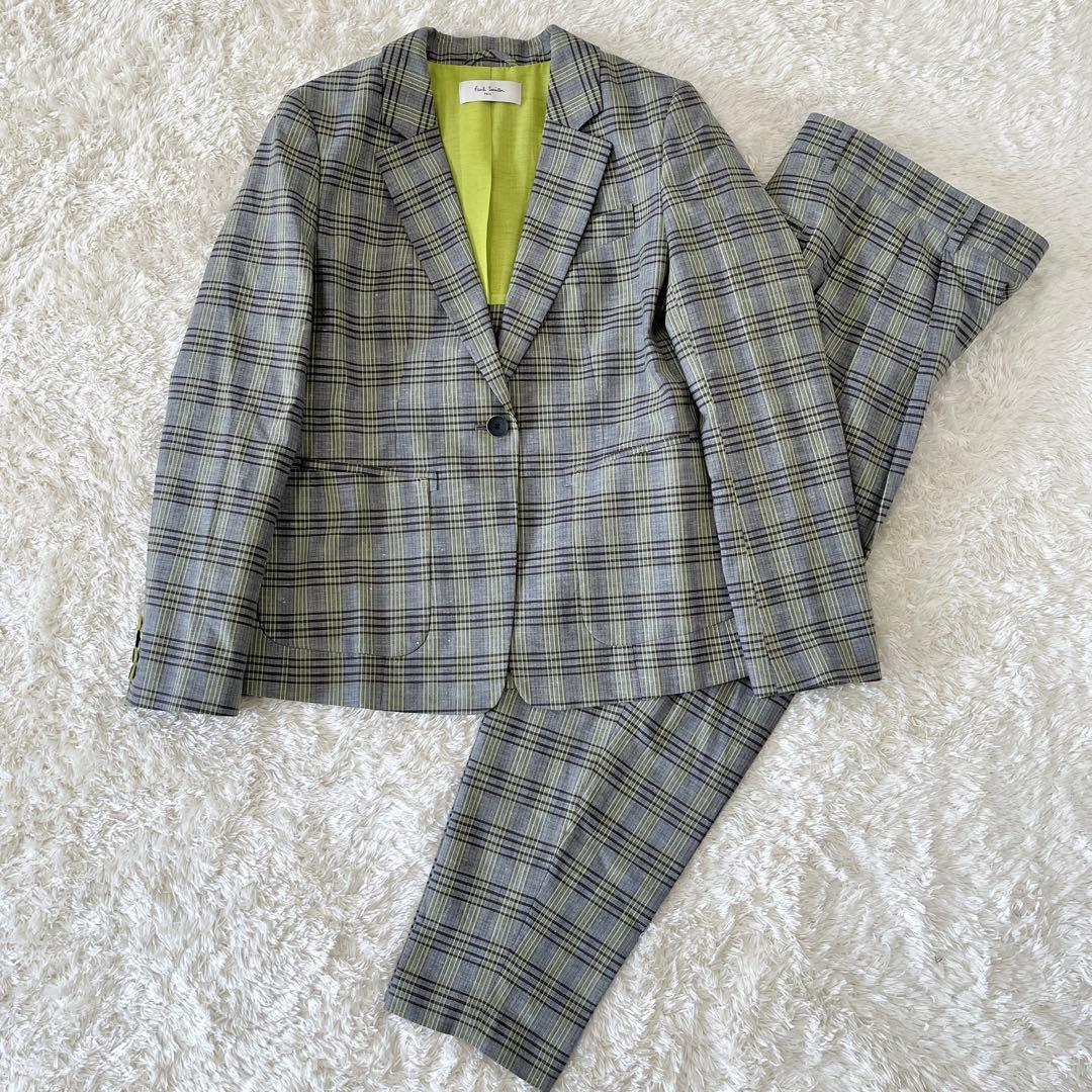 美品✨ ポールスミス カジュアルスーツ　セットアップ　パンツスーツ　チェック