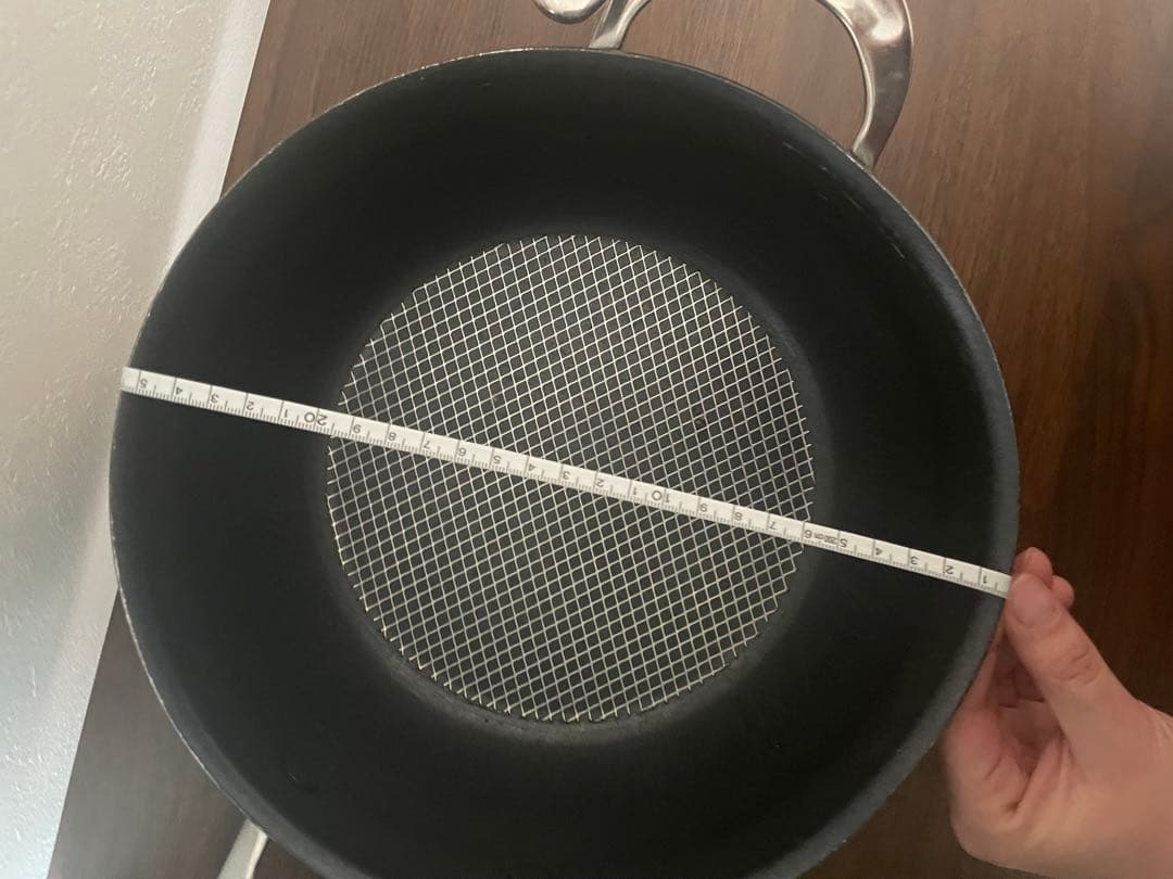 ANOLON 両手鍋 24cm（約10インチ）ガラス蓋付き