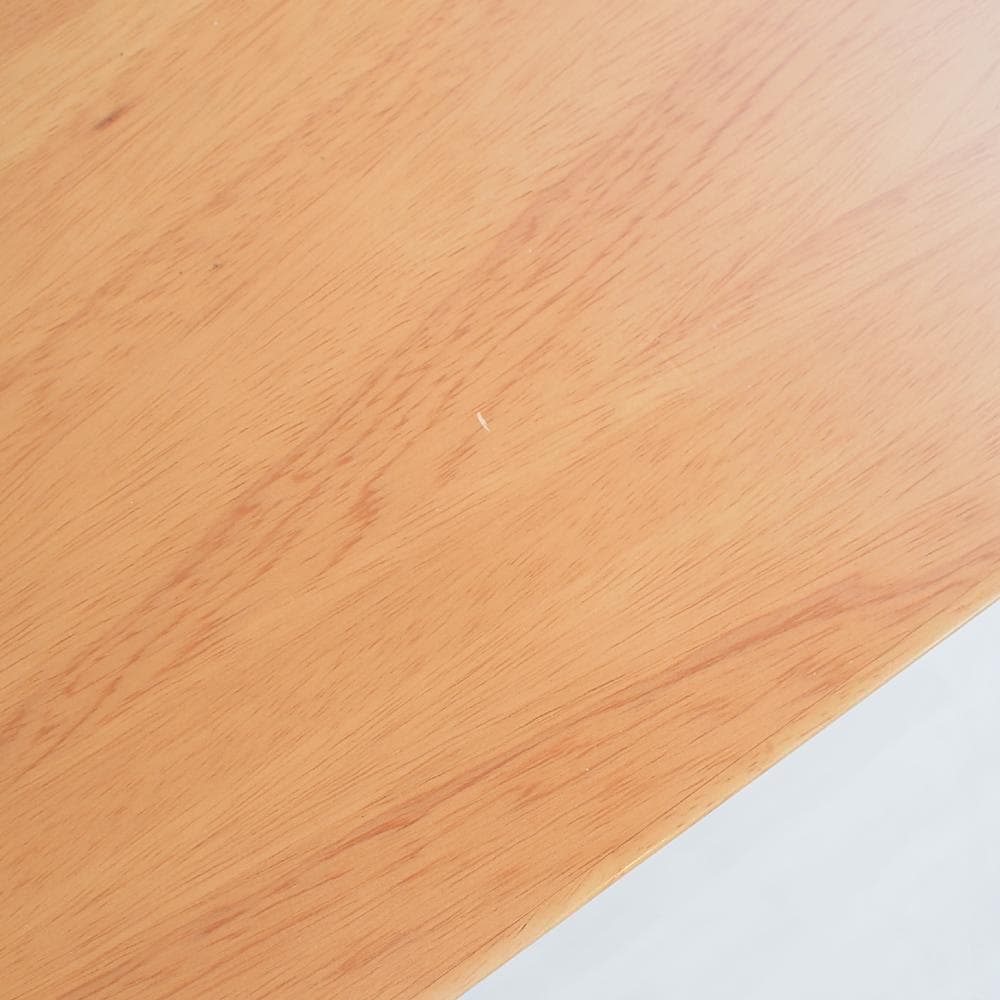 無印良品/MUJI 木製テーブル 120x70 ラバーウッド材 ダイニング