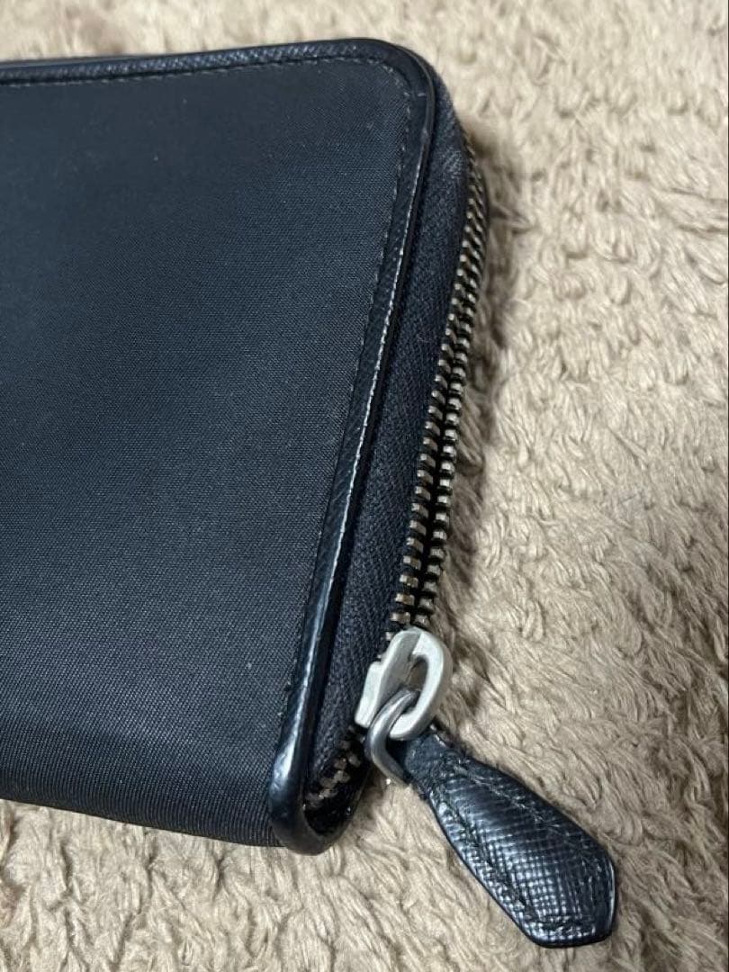 ヤスPRADA 長財布 テッサUTO 黒