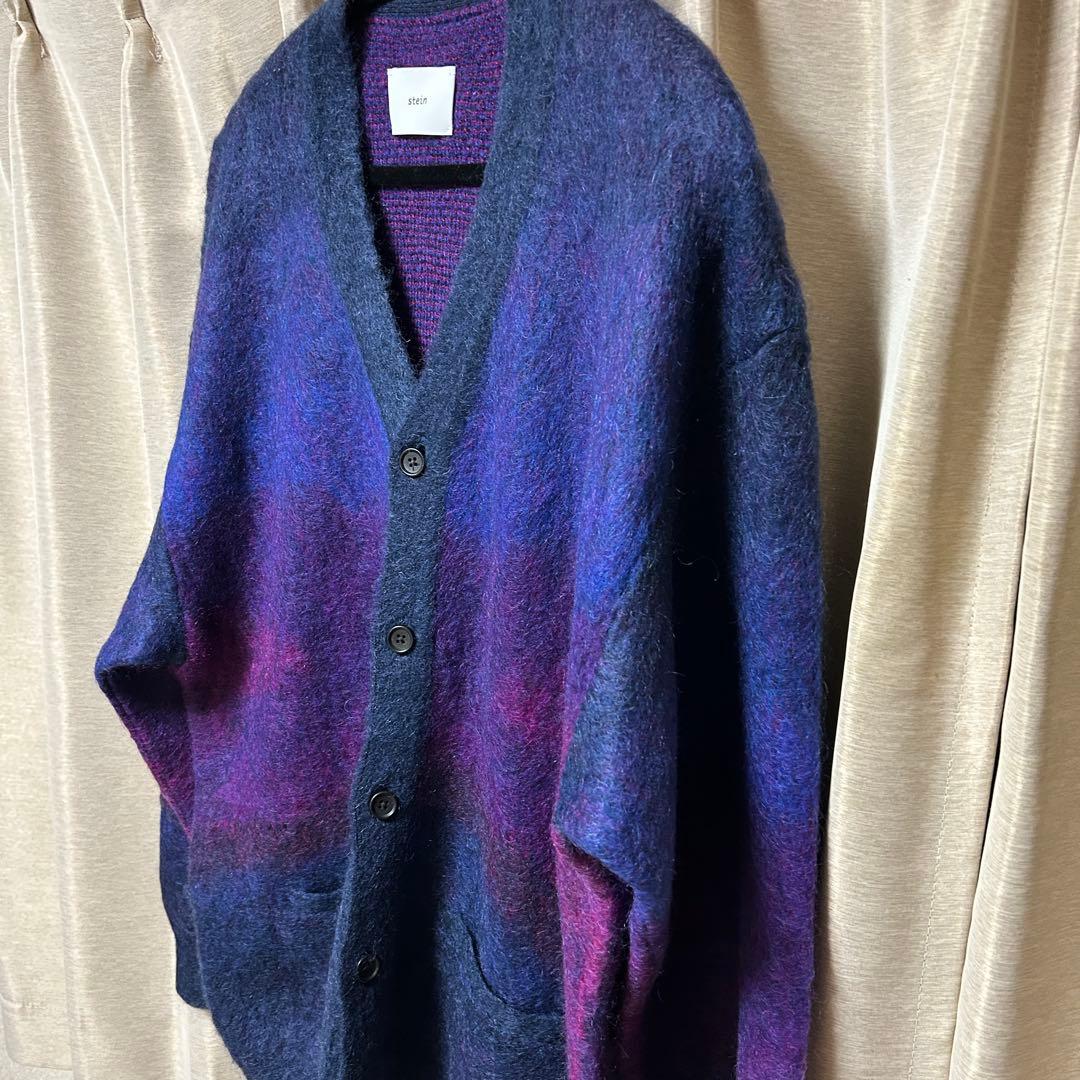 stein グラデーションモヘアカーディガン オーバーサイズ　23aw