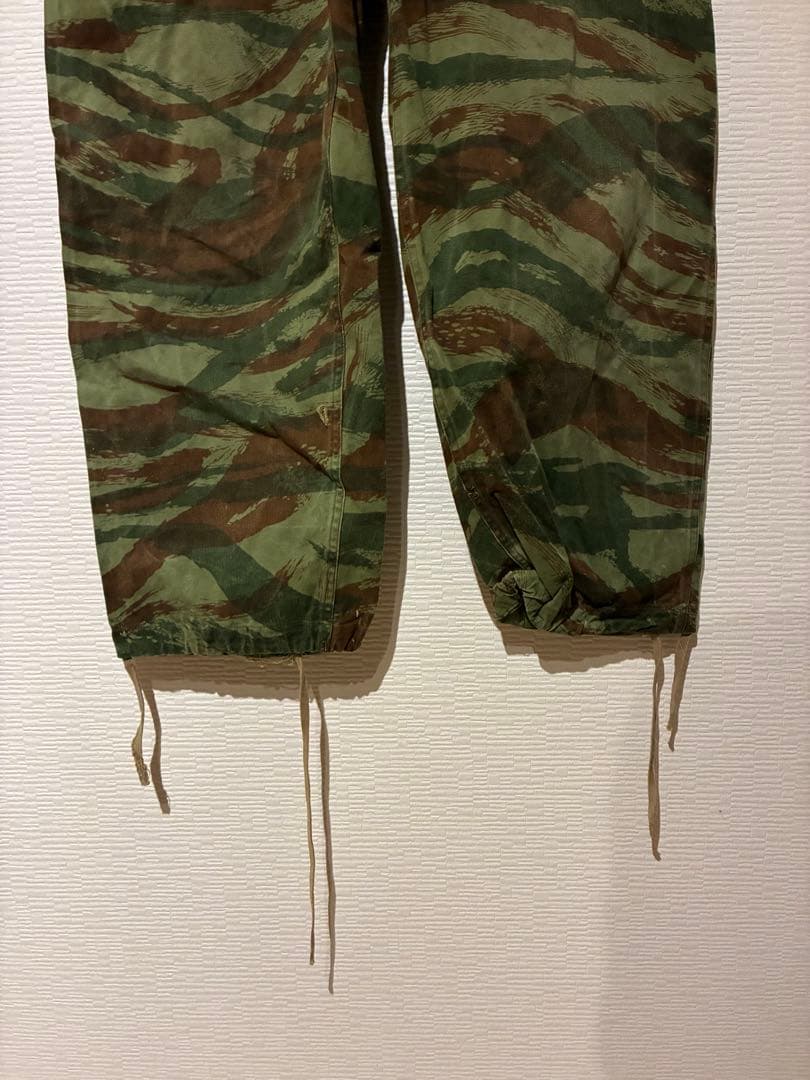 ス*3様 ヴィンテージ フランス軍　リザードカモ　パンツ