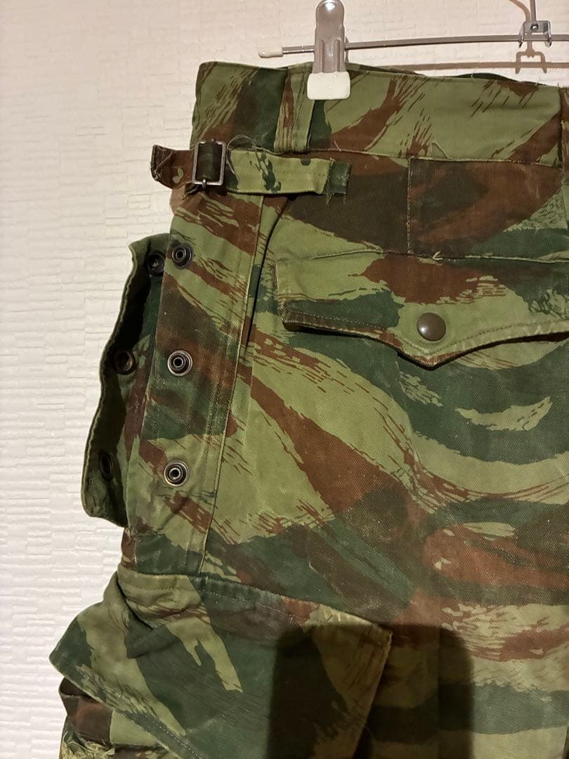 ス*3様 ヴィンテージ フランス軍　リザードカモ　パンツ
