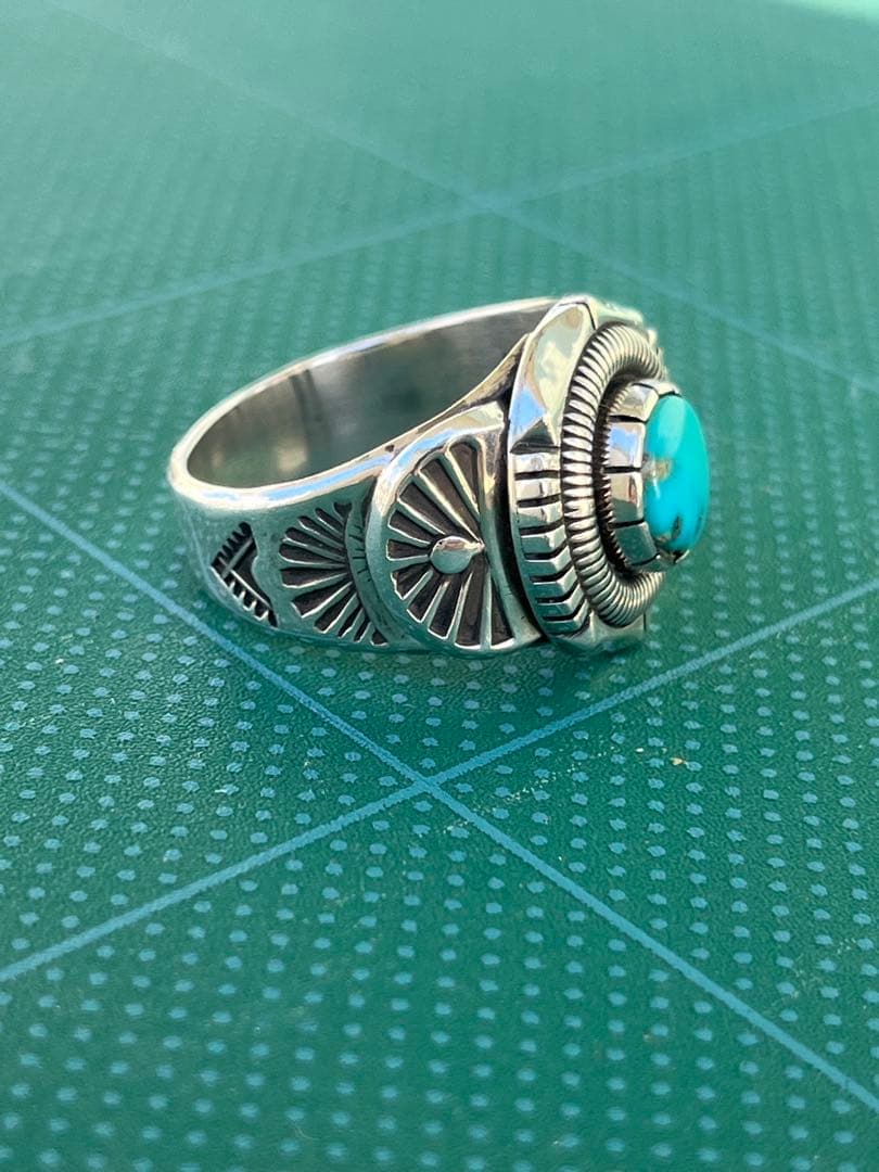 NAVAJO Will Vandever ウィルバンデバー ターコイズ リング
