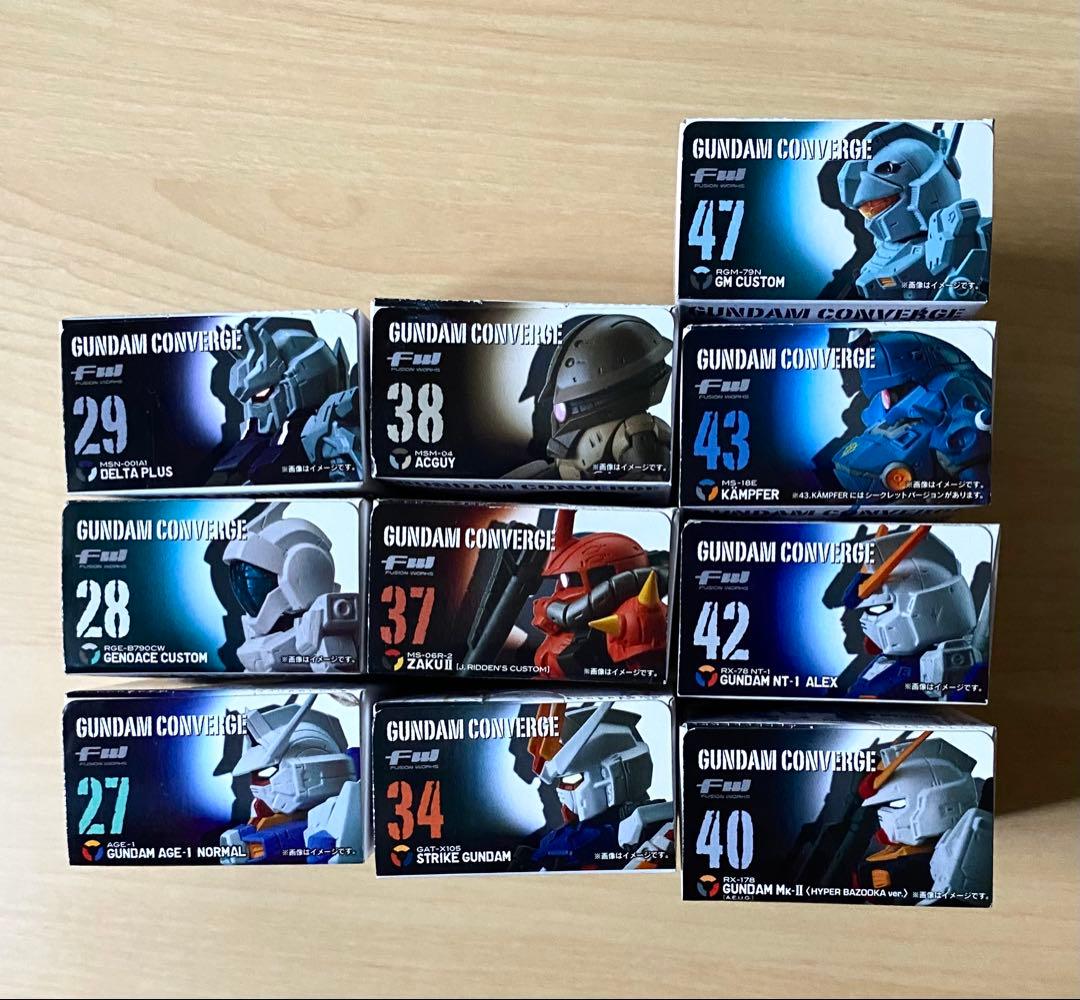 GUNDAM CONVERGE ガンダムコンバージ 初期の方 10体セット
