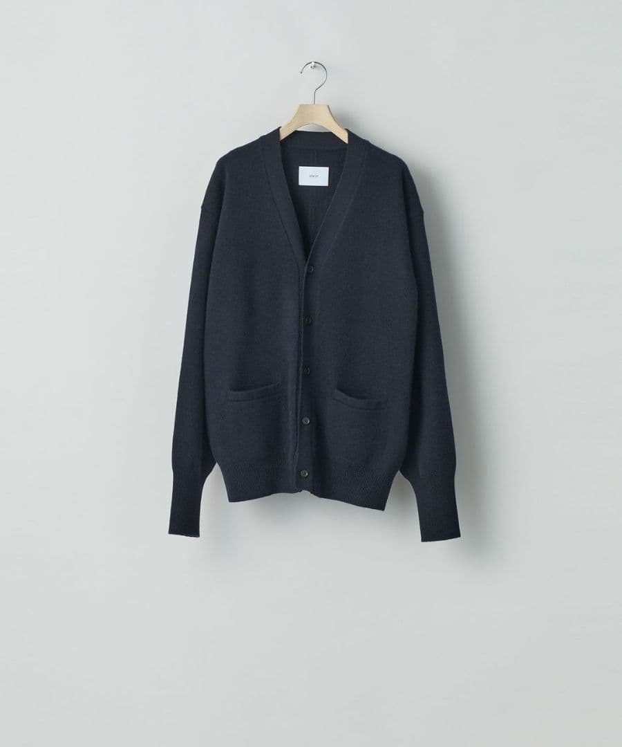 トップス stein 24AW EXTRA FINE WOOL KNIT CARDIGAN