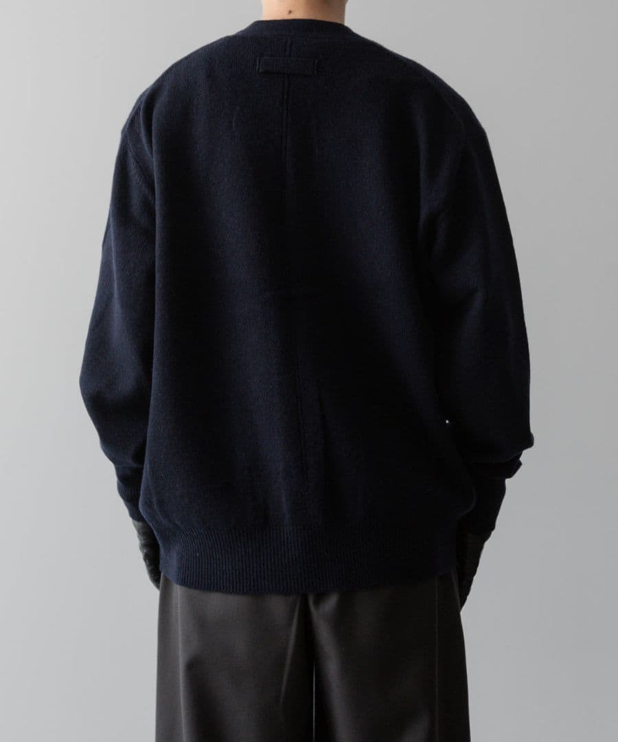 トップス stein 24AW EXTRA FINE WOOL KNIT CARDIGAN
