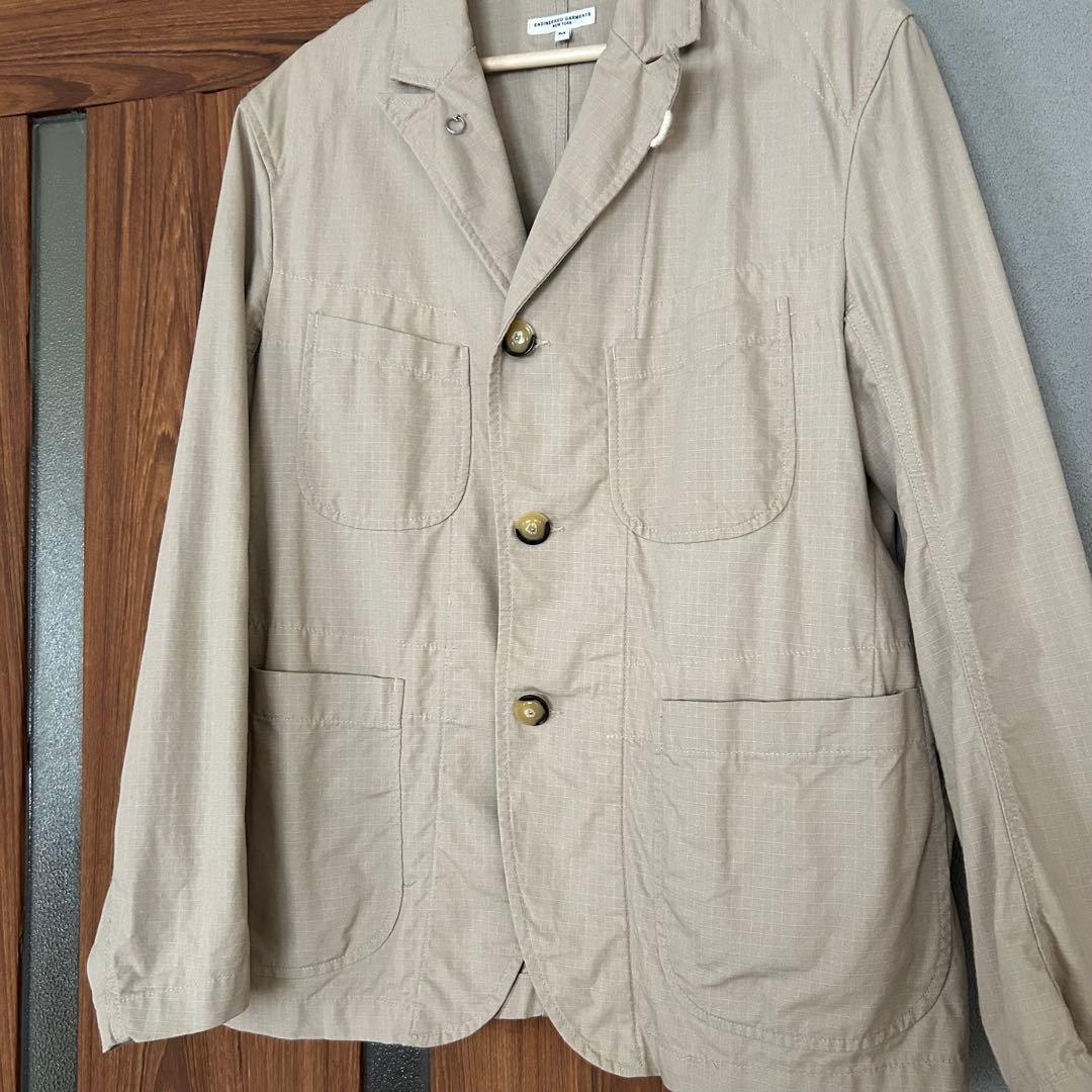 ENGINEERED GARMENTS ベージュジャケット M USA 綿100