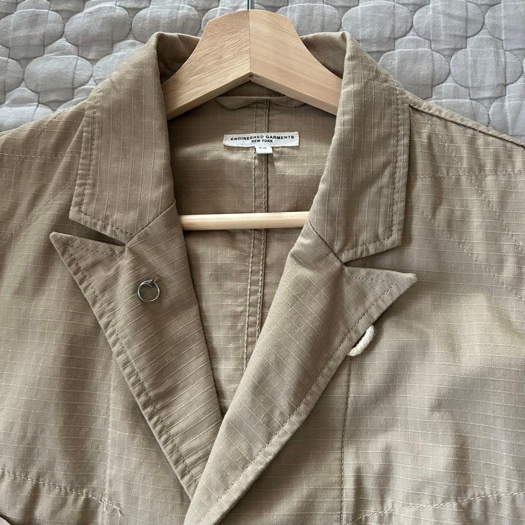 ENGINEERED GARMENTS ベージュジャケット M USA 綿100