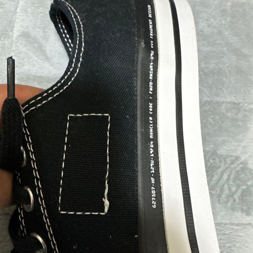 靴 FRAGMENT/MONCLER CONVERSE CHUCK70OXBLACK