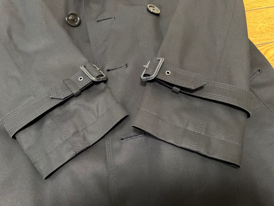レア BURBERRY BLACK LABEL トレンチコート バーバリー M