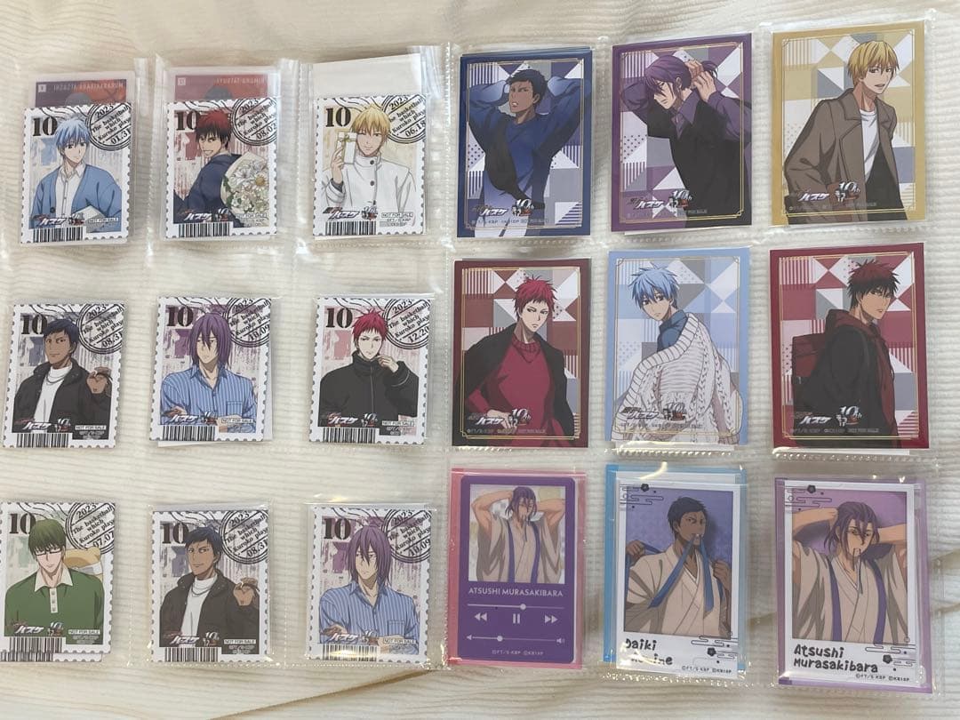 200点以上! 黒子のバスケ まとめ売り 紙類 クリアファイル アクスタなど