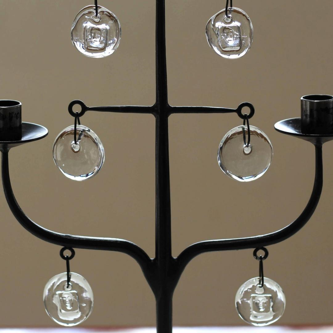 【大型・刻印】エリックホグラン　Erik Hoglund　キャンドルスタンド08