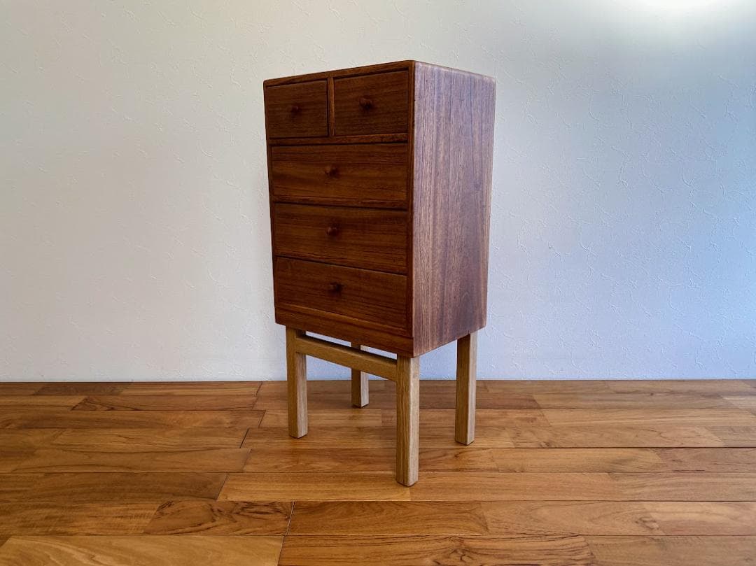1950s ジャパンヴィンテージ 小道具入 チェスト ラワン材 作家物 仕上済