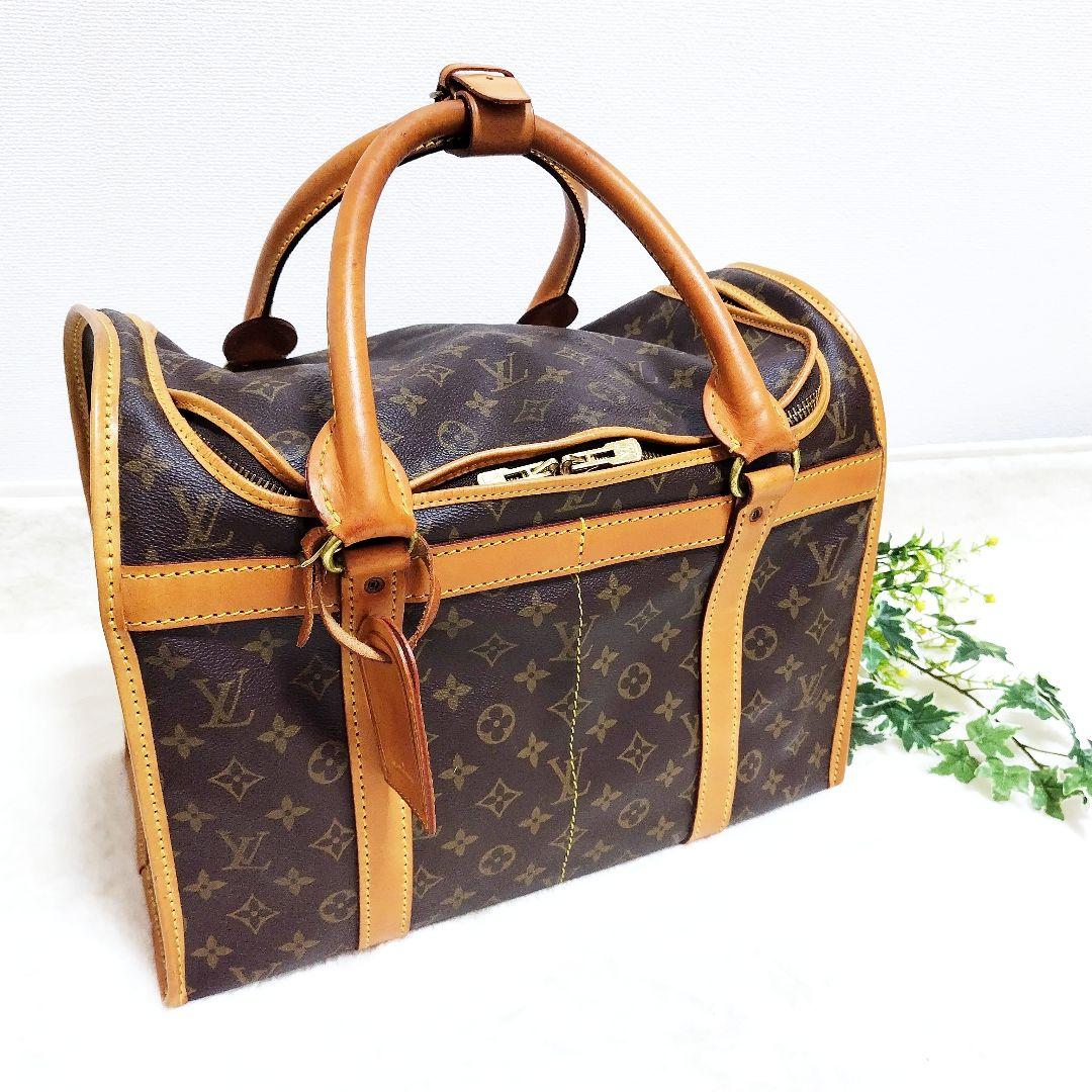 【廃盤】ルイヴィトン サックシャン40 ドッグキャリー ボストンバッグ