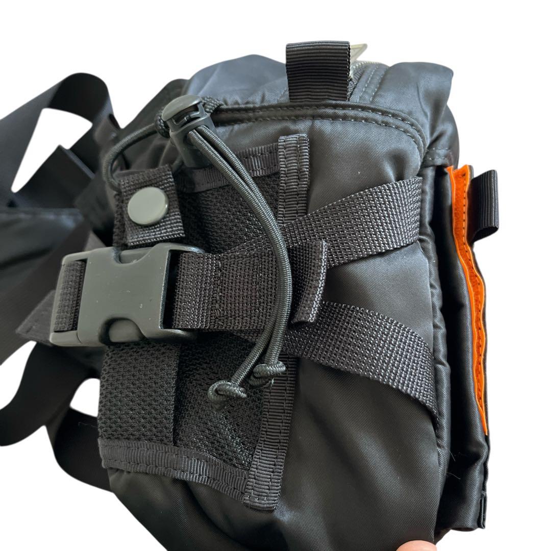 美品 廃盤 PORTER ヘッドポーター タンカー ウエストバッグ　ブラック