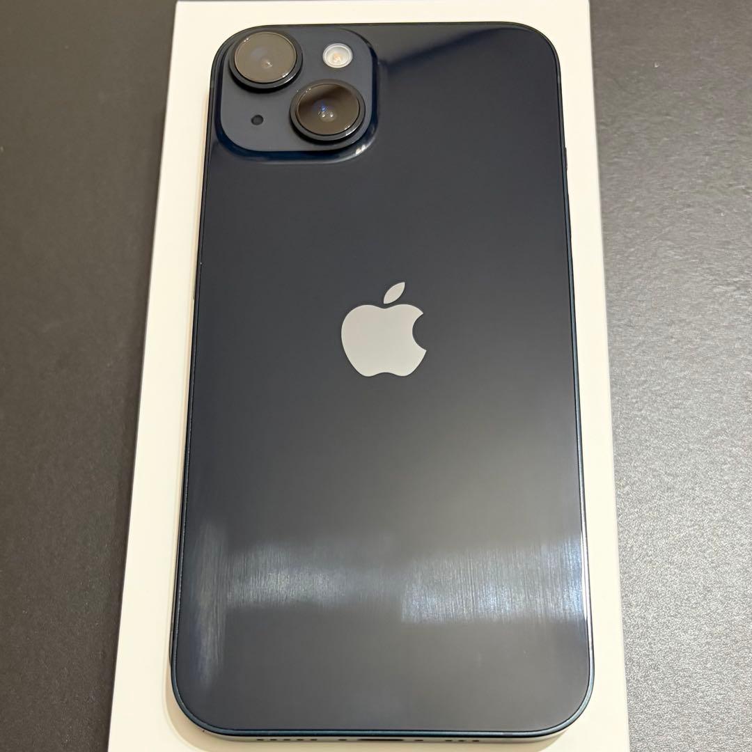 iPhone14 128GB ミッドナイト SIMフリー 箱・ケーブル付